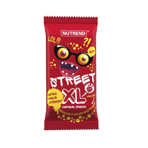 Tyčinka Nutrend Street XL 30g jahoda s jogurtovou polevou