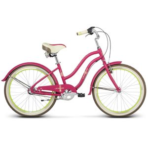 Juniorský dievčenský bicykel Le Grand Sanibel JR 24" - model 2020 ružová