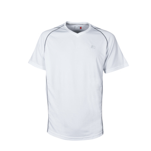 Pánske bežecké tričko Newline Base Coolskin Tee biela - XXL
