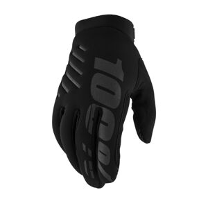 Dámske motokrosové rukavice 100% Brisker Women's čierna - XL