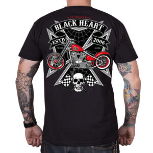 Tričko BLACK HEART Iron čierna - 3XL