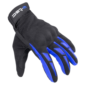 Moto rukavice W-TEC Hirshla GS-9044 modro-čierna - S