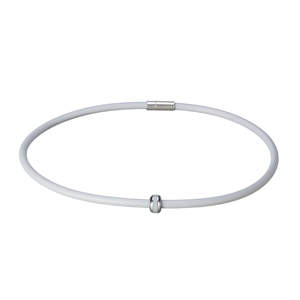 Magnetický náhrdelník inSPORTline Mely 45 cm - šedá