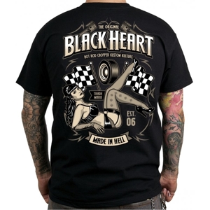 Tričko BLACK HEART Melisa čierna - L