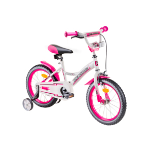 Detský bicykel Reactor Foxy 16" - model 2019 White-Pink
