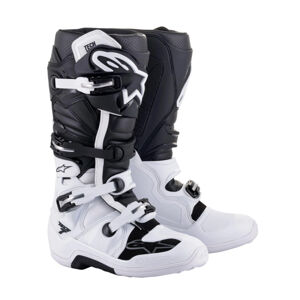 Moto topánky Alpinestars Tech 7 čierna/biela 2022 čierna/biela -