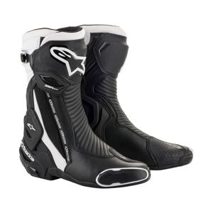 Dámske moto topánky Alpinestars SMX Plus 2 čierna/biela 2022 čierna/biela - 40