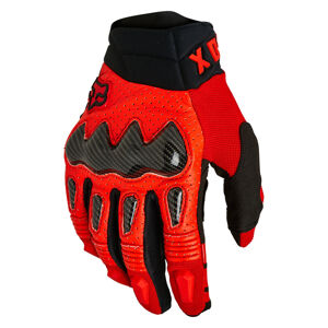 Motokrosové rukavice FOX Bomber Ce Fluo Red MX22 fluo červená - 4XL
