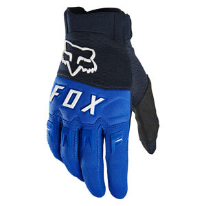 Motokrosové rukavice FOX Dirtpaw Blue MX22 modrá - XL