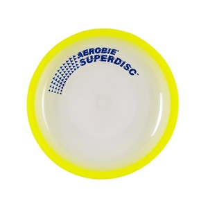 Lietajúci tanier Aerobie Superdisc žltá