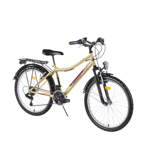 Juniorský bicykel DHS Travel 2431 24" - model 2016 Ivory - Záruka 10 rokov
