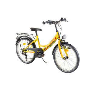 Detský bicykel Kreativ 2014 20" - model 2018 Yellow - Záruka 10 rokov