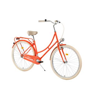 Mestský bicykel DHS Citadinne 2632 26" 3.0 Orange - 18" - Záruka 10 rokov