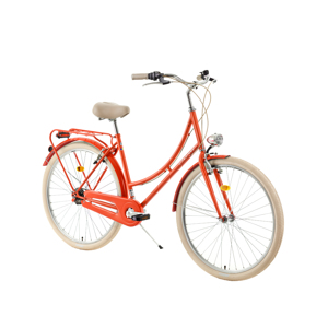 Mestský bicykel DHS Citadinne 2636 26" - model 2018 Orange - 18" - Záruka 10 rokov