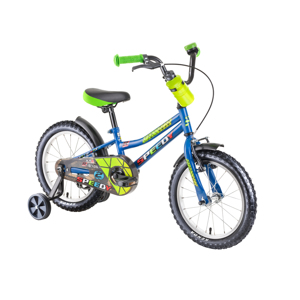 Detský bicykel DHS Speedy 1601 16" - model 2019 blue - Záruka 10 rokov