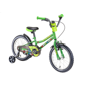Detský bicykel DHS Speedy 1601 16" - model 2019 Green - Záruka 10 rokov
