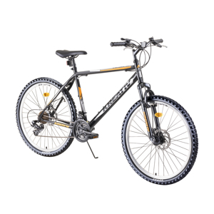 Horský bicykel Kreativ 2605 26" - model 2019 Black Silver - Záruka 10 rokov