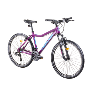 Dámsky horský bicykel DHS Teranna 2622 26" - model 2019 Purple - 16" - Záruka 10 rokov