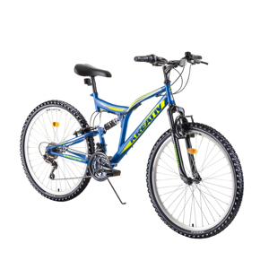 Celoodpružený bicykel Kreativ 2641 26" 4.0 blue - Záruka 10 rokov