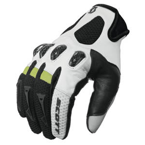 Motokrosové rukavice Scott Assault čierno-biela - XL