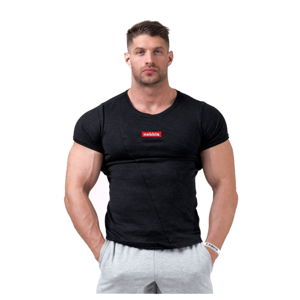 Pánske tričko Nebbia Red Label Muscle Back 172 Black - XL