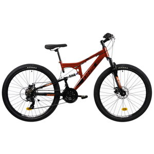 Horský bicykel DHS 2743 27,5" - model 2021 Red - 17"