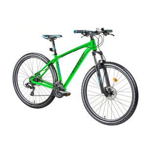 Horský bicykel DHS Teranna 2729 27,5" - model 2018 Green - 18" - Záruka 10 rokov
