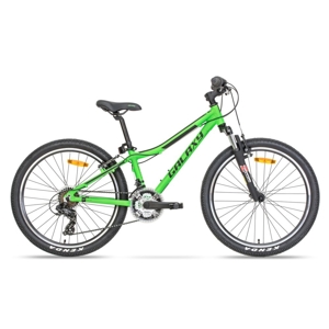 Juniorský horský bicykel Galaxy Pavo 24" - model 2019 zelená - 13"