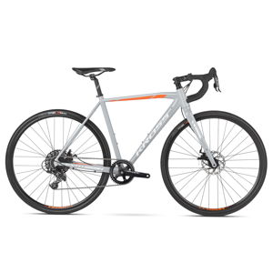 Cyklokrosový bicykel Kross Vento CX 2.0 28" - model 2020 šedá/bílá/oranžová - XL (22") - Záruka 10 rokov