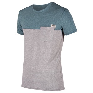 Pánske tričko Jobe Discover Fog Blue modro-šedá - XL