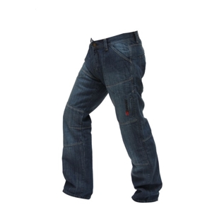 Pánske jeansové moto nohavice Spark Track modrá - 38/XXL