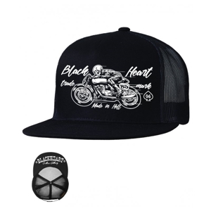 Šiltovka BLACK HEART Vintage Trucker čierna