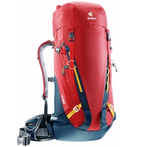 Horolezecký batoh DEUTER Guide 35+ červená