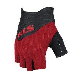 Cyklo rukavice Kellys Cutout Short červená - XS