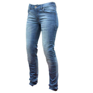 Dámske moto jeansy Spark Dafne modrá - XXS