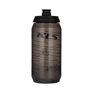 Cyklo fľaša Kellys Kolibri 0,55l Transparent Black