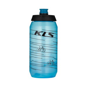 Cyklo fľaša Kellys Kolibri 0,55l Transparent Blue