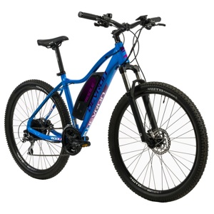Dámsky horský elektrobicykel Devron Riddle W1.7 27,5" 4.0 blue - 18" - Záruka 10 rokov