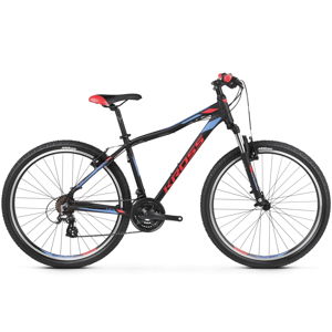 Dámsky horský bicykel Kross Lea 2.0 27,5" - model 2020 čierna/malinová/fialová - S (17'')