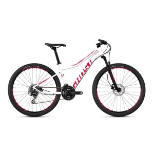 Dámsky horský bicykel Ghost Lanao 2.7 AL W 27,5" - model 2019 Star White / Ruby Pink - M (17.5") - Záruka 10 rokov