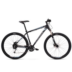 Horský bicykel Kross Hexagon 8.0 27,5" - model 2020 čierna/grafitová/kovová - S (17'') - Záruka 10 rokov