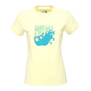 Dámske tričko THE NORTH FACE Class V Watershirt svetlo žltá - M
