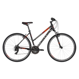 Dámsky crossový bicykel KELLYS CLEA 10 28" - model 2019 Black Red - S (17'') - Záruka 10 rokov