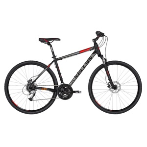 Pánsky crossový bicykel KELLYS CLIFF 90 28" - model 2019 Black Red - L (21'') - Záruka 10 rokov