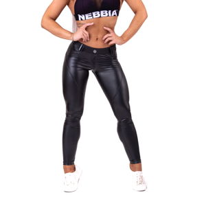 Dámské legíny Nebbia Bubble Butt „Cat Woman" 669 Black - S