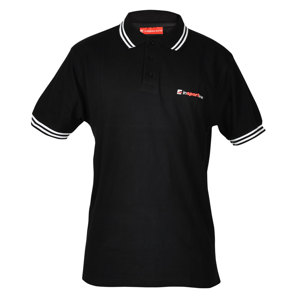 Športové tričko inSPORTline Polo čierna - S