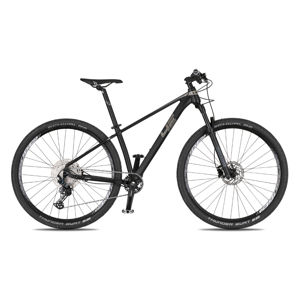 Juniorský horský bicykel 4EVER Dark Team 29" - model 2021 čierna/metal strieborná - 15,5" - Záruka 10 rokov
