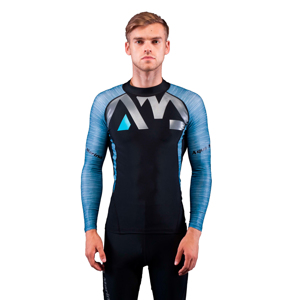Pánske tričko pre vodné športy Aqua Marina Division modrá - M