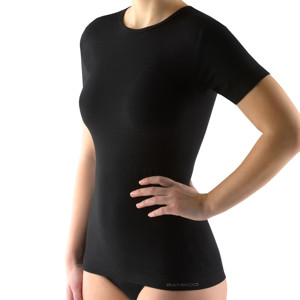 Unisex tričko s krátkym rukávom EcoBamboo čierna - M/L