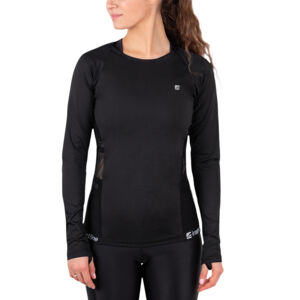 Dámske tričko inSPORTline T-Long predĺžená - čierna - XL